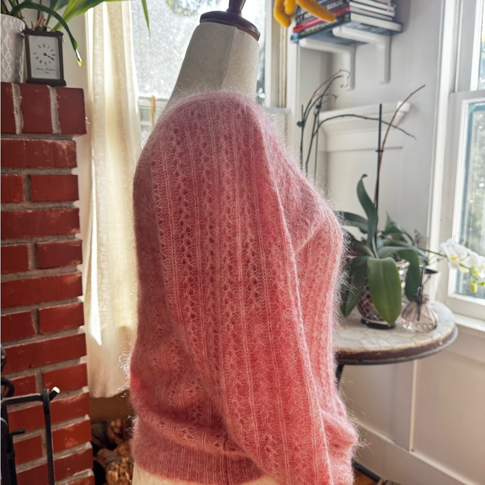 Sézane Soft Pink Crew Neck Sweater